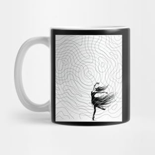 Ballet Dancer - the minimalist Mug